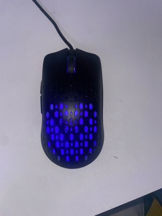 Ratón Gaming Negro con Luces RGB