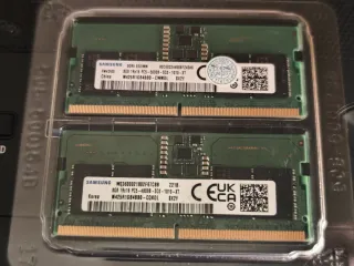 Pack 16GB RAM DDR5 Samsung (2x8GB) Portátil