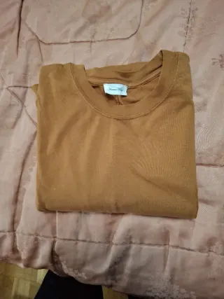 Vestido camiseta American Vintage marrón talla úni