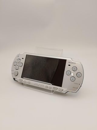 CONSOLA PSP 3001 GRIS + CABLE + FUNDA + JUEGO