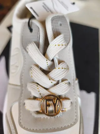 Scarpe Freddy n.41 Beige/Bianco