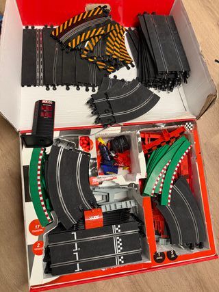Circuito + pistas Scalextric SCX Ninco Fly