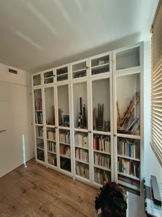 Estantería Billy Ikea con puertas Oxberg