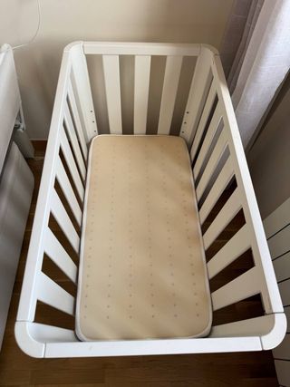Minicuna colecho 50x90 cm Blanca