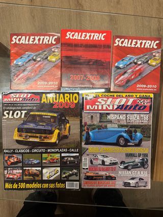 Revistas scalextric, slot, scx, ninco, fly