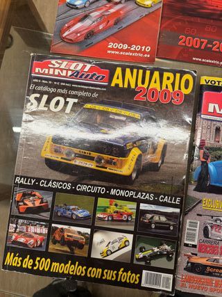 Revistas scalextric, slot, scx, ninco, fly