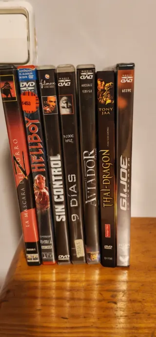 Pack 7 Películas DVD Acción y Aventura