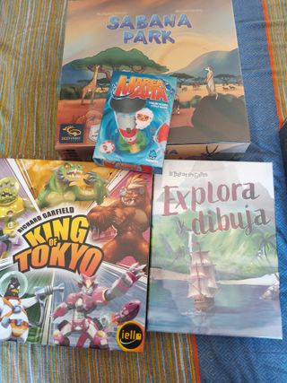 Lote de juegos de mesa