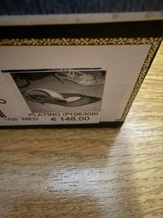 Zapatos Unanue Talla 41 Negro Malla Brillante