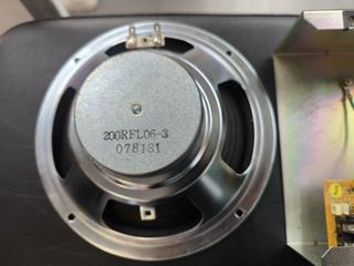 Amplificador Marshall Dorado y Plateado