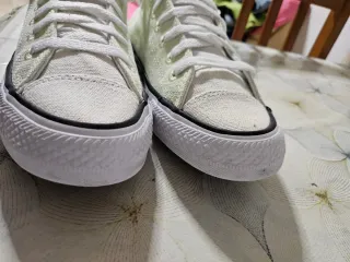 Zapatillas Converse Verdes y Blancas