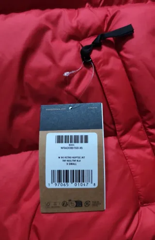 Chaqueta The North Face Nuptse Roja Talla XS