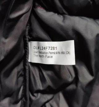 Chaqueta The North Face Nuptse Roja Talla XS