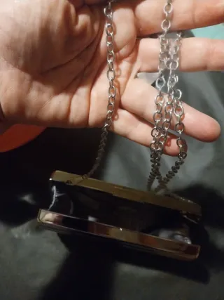 Bolso de fiesta plateado nuevo