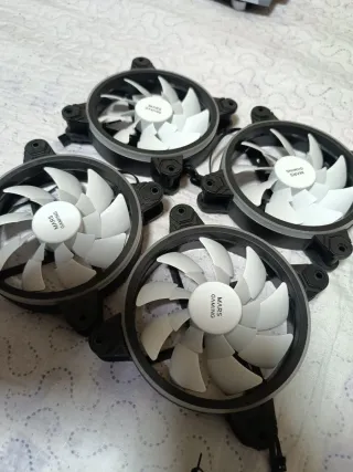 Ventiladores Mars Gaming (Pack 4)