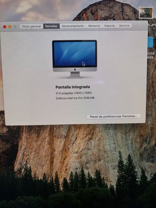 Imac 21.5 2013 1TB SSD 8GB RAM Intel i5