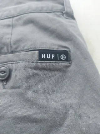 Bermuda HUF gris hombre