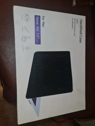 Funda Rígida MacBook air 13 negra.