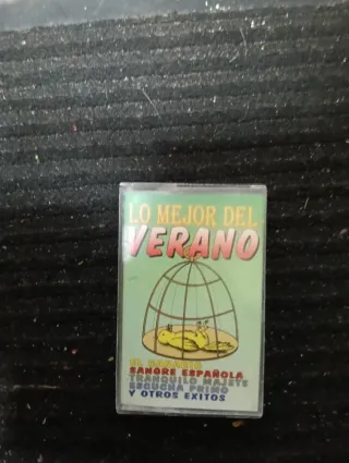 Lote 3 Cintas Cassette Blanco y Negro Mix 7