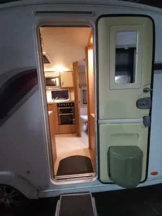 Caravana para dejar fija