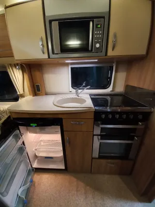 Caravana para dejar fija