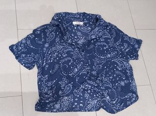 Camisa Pull&Bear Estampada Mujer