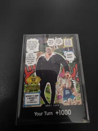 Carta DON!! 2º Aniversario One Piece TCG Garp