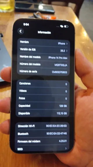 iPhone 14 Pro Max Morado 128GB