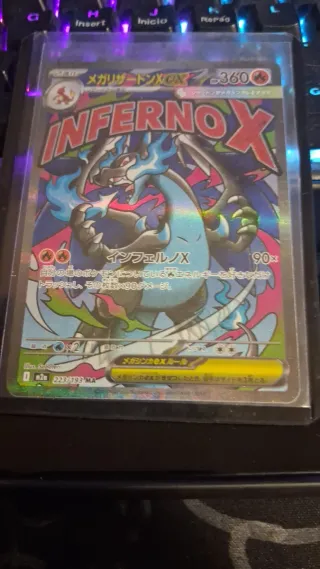 Carta Pokémon Charizard X Japonés