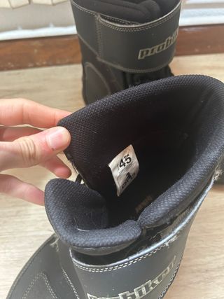 Botas de Moto protecciones