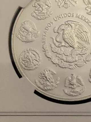 Onza Plata México 2021 NGC MS69