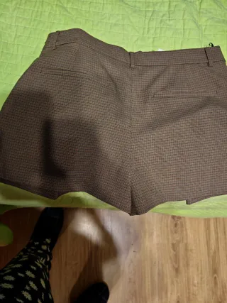 Falda pantalón Zara cuadros