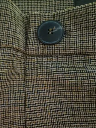 Falda pantalón Zara cuadros