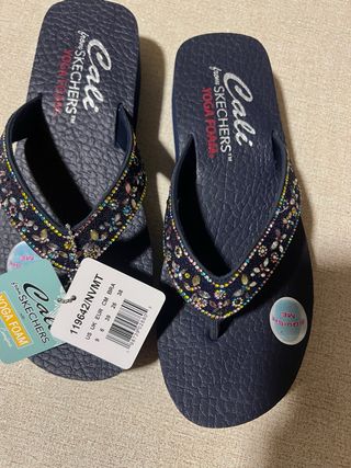 Chanclas Skechers Cali Yoga Foam Multicolor
