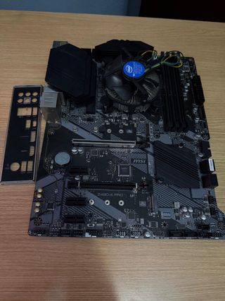 Placa Base MSI Z490-A PRO + Intel Core i5-10400F