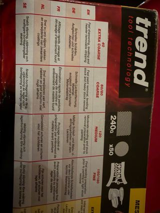 Trend 125mm Discos Lijadora Orbit