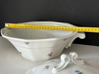 🇫🇷 Sopera antigua porcelana floral