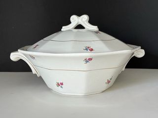 🇫🇷 Sopera antigua porcelana floral