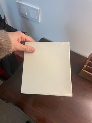 Pantalla lámpara beige muy claro tela