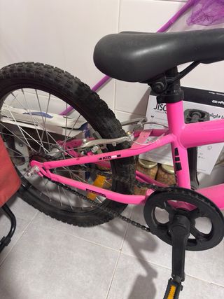 Bicicleta niña Runfit Kids rosa
