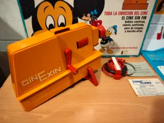 Proyector Cinexin 8mm W. Disney Completo Funciona.