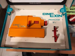 Proyector Cinexin 8mm W. Disney Completo Funciona.