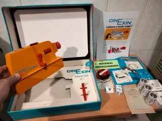 Proyector Cinexin 8mm W. Disney Completo Funciona.