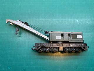 Vagón grúa Roco escala HO