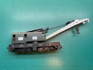 Vagón grúa Roco escala HO