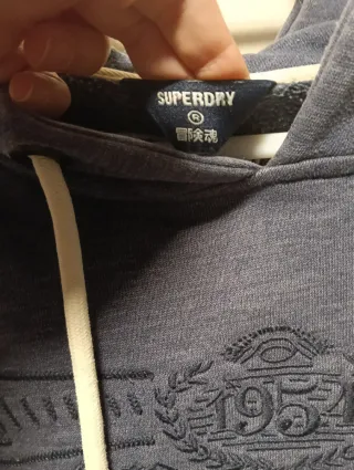 Sudadera Superdry Azul