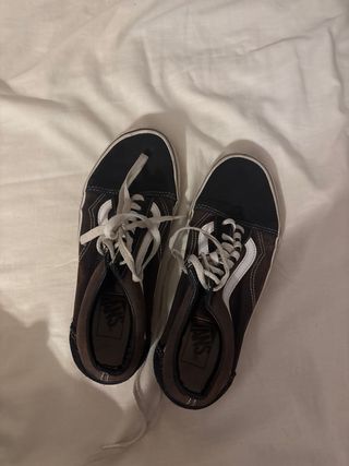 Zapatillas Vans Old Skool Marrones y Negras
