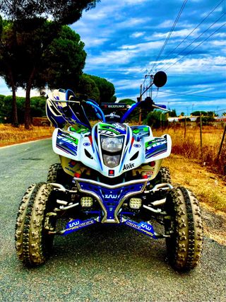 Quad Suzuki Off-road Azul/Verde/Blanco