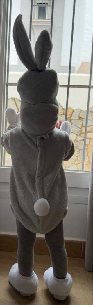 Disfraz Conejo Bugs Bunny (Talla 12/18 meses).