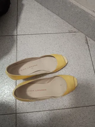 Zapatos Sacha London Talla 37 Amarillos